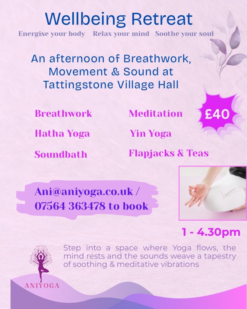 Wellbeing Afternoon